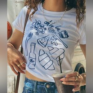 Princess Polly Breakfast Baby Tee